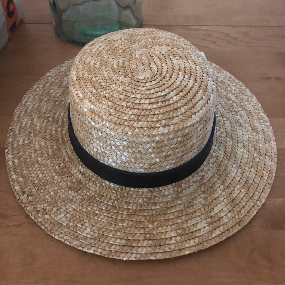 lack of color straw hat